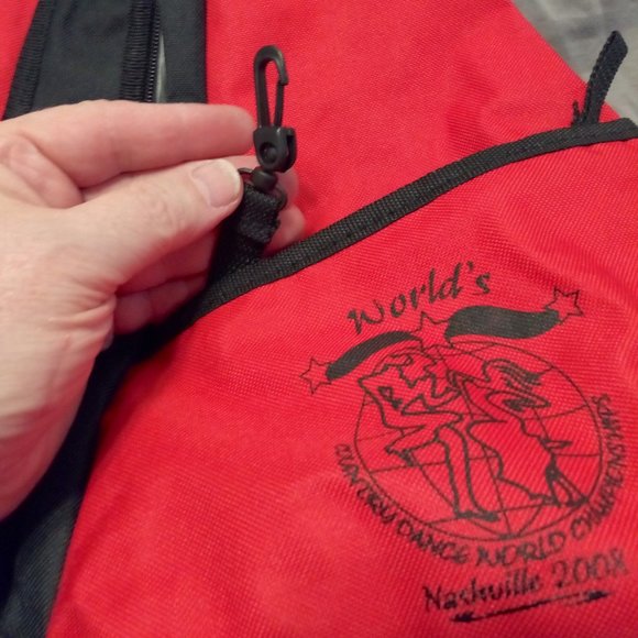 Over the shoulder Backpack / Bag 2008 Worlds - Country Dance World Championships - Picture 7 of 14